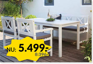 HORNBÆK HAVEMØBELSÆT